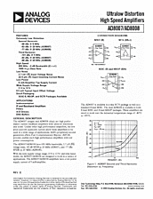 DataSheet AD8008 pdf
